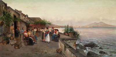 Danza della tarantella a Napoli da Enrico Forlenza